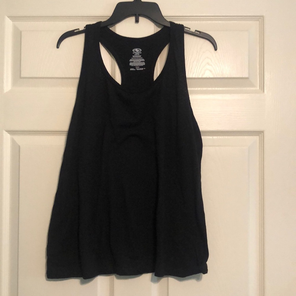 Athletic Works Black Tank Top Large